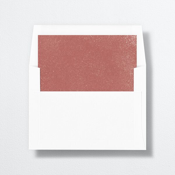 Merry Border Envelope Liners Jewel Red Standard