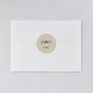 Antique Victorian Wedding Stickers Sand