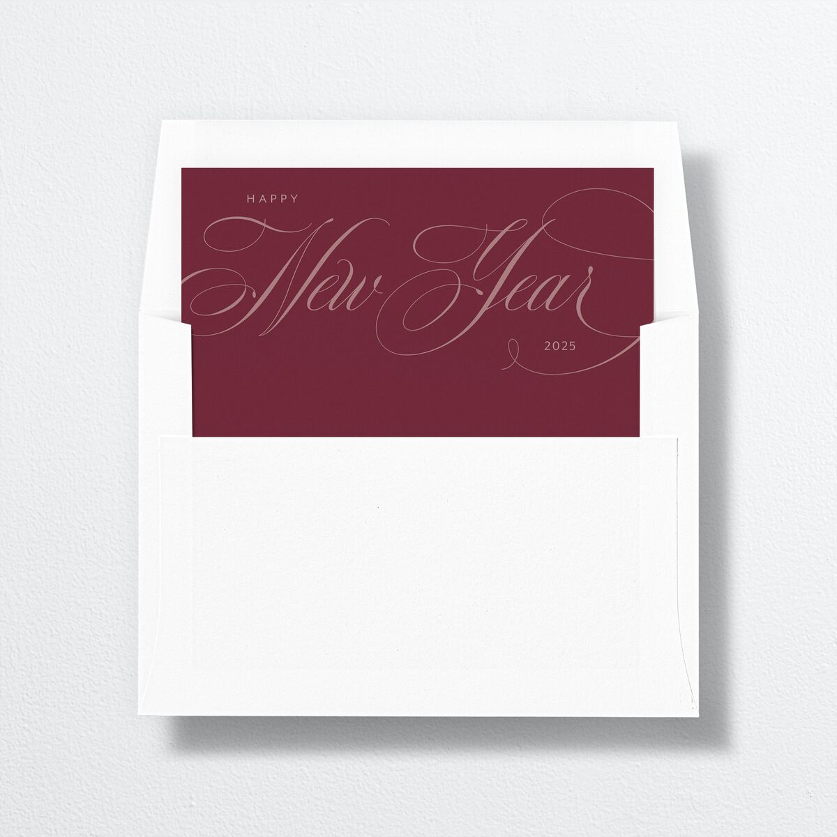 Elegant Cheer Envelope Liners Merlot Standard