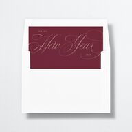 Elegant Cheer Envelope Liners Merlot Standard