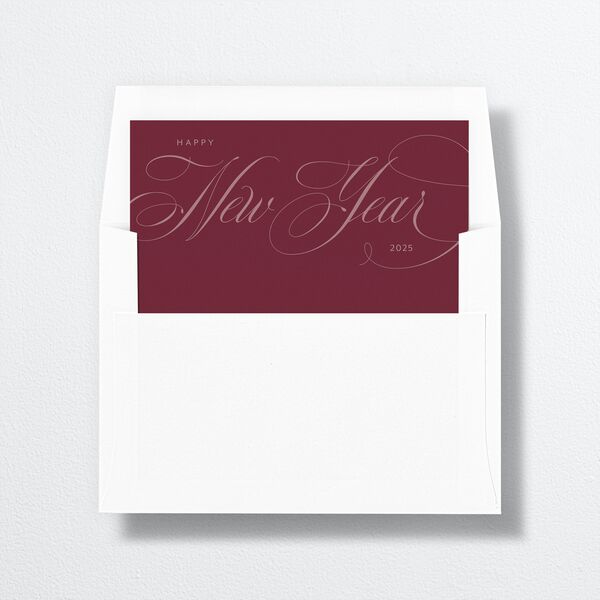 Elegant Cheer Envelope Liners Merlot Standard