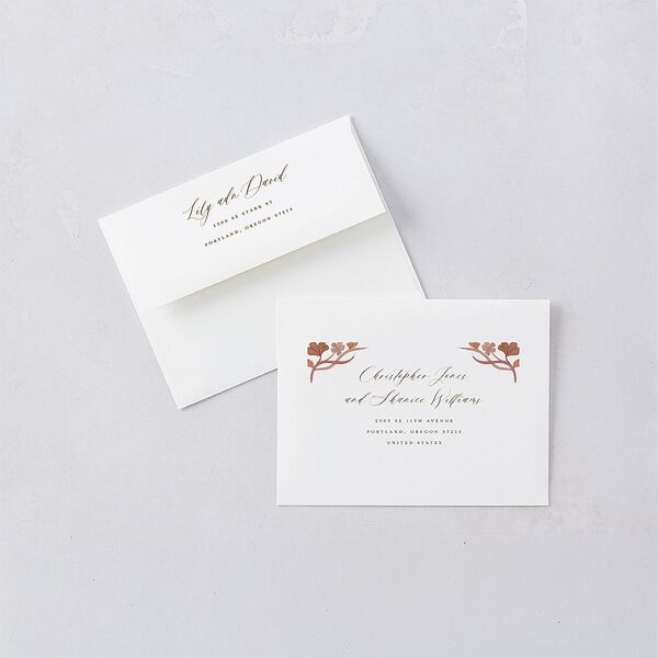 Indian Majestic Legacy Elephants Thank You Cards Saddle