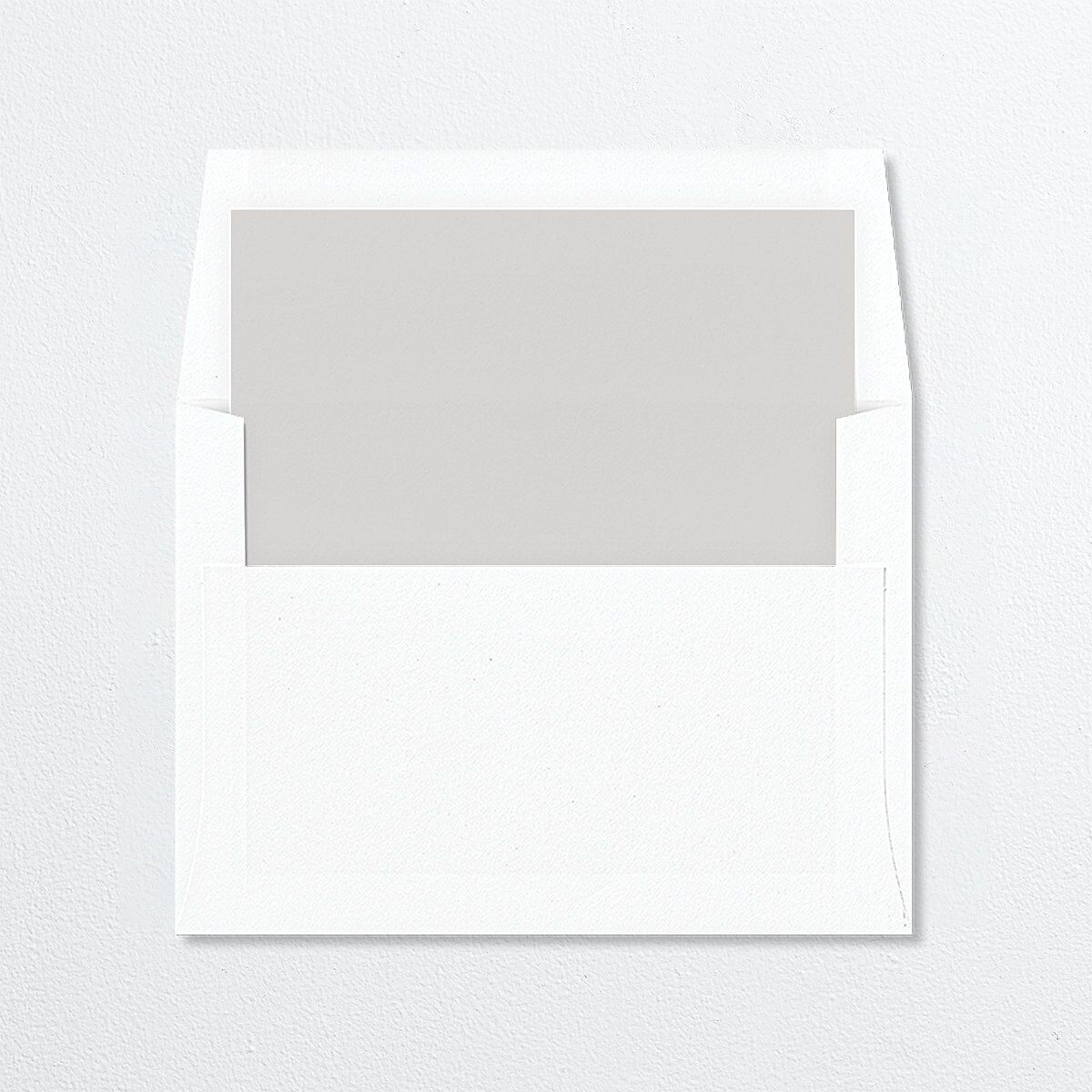 Romantic Calligraphy Standard Envelope Liners Silver Standard