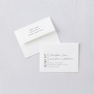 Sahara Pattern Thank You Cards Deep Bronze
