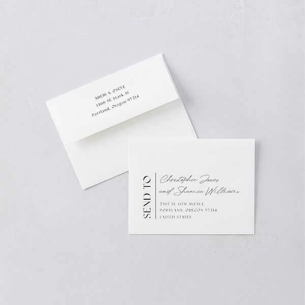 Sahara Pattern Thank You Cards Deep Bronze