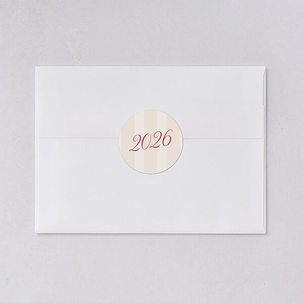 Warm Wishes Gallery Wedding Stickers Champagne Circle