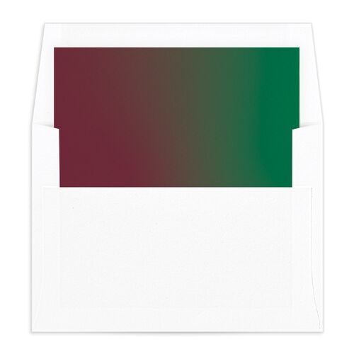 Kwanzaa Hues Envelope Liners Standard Merlot