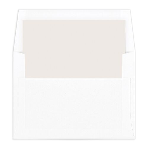 Boho Wildflower Holiday Envelope Liners Standard Charcoal