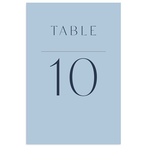 Surround Table Numbers Moody Blue Signature