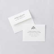 Baby's Breath Thank You Cards Gold Licorice