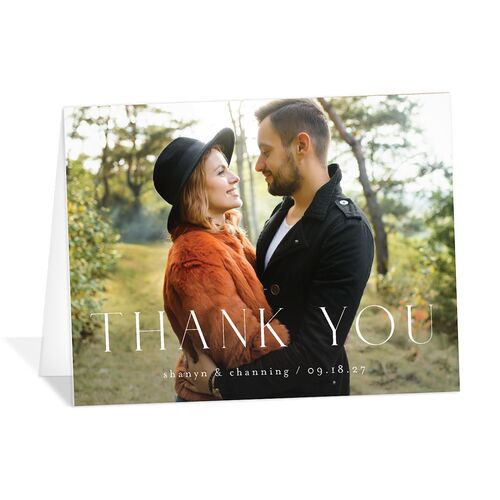 Nordic Folk Thank You Cards Latte