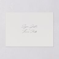 Romantic Minimal Rehearsal Dinner Invitations Snow Signature Blank
