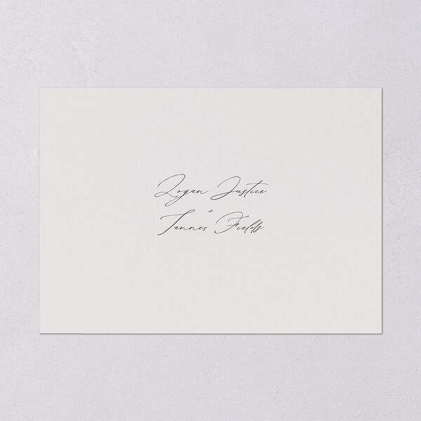 Romantic Minimal Rehearsal Dinner Invitations Snow Signature Blank