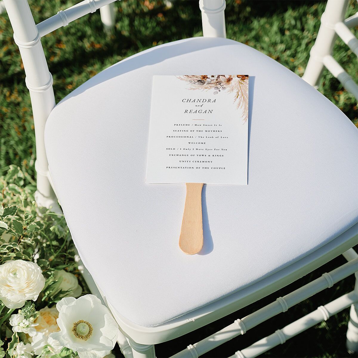Bohemian Floral Hoop Fan Programs Camel Signature Standard