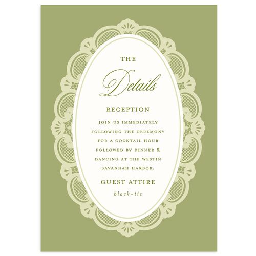 Eclectic Garden Reverie Wedding Enclosure Cards Lavender Signature Standard