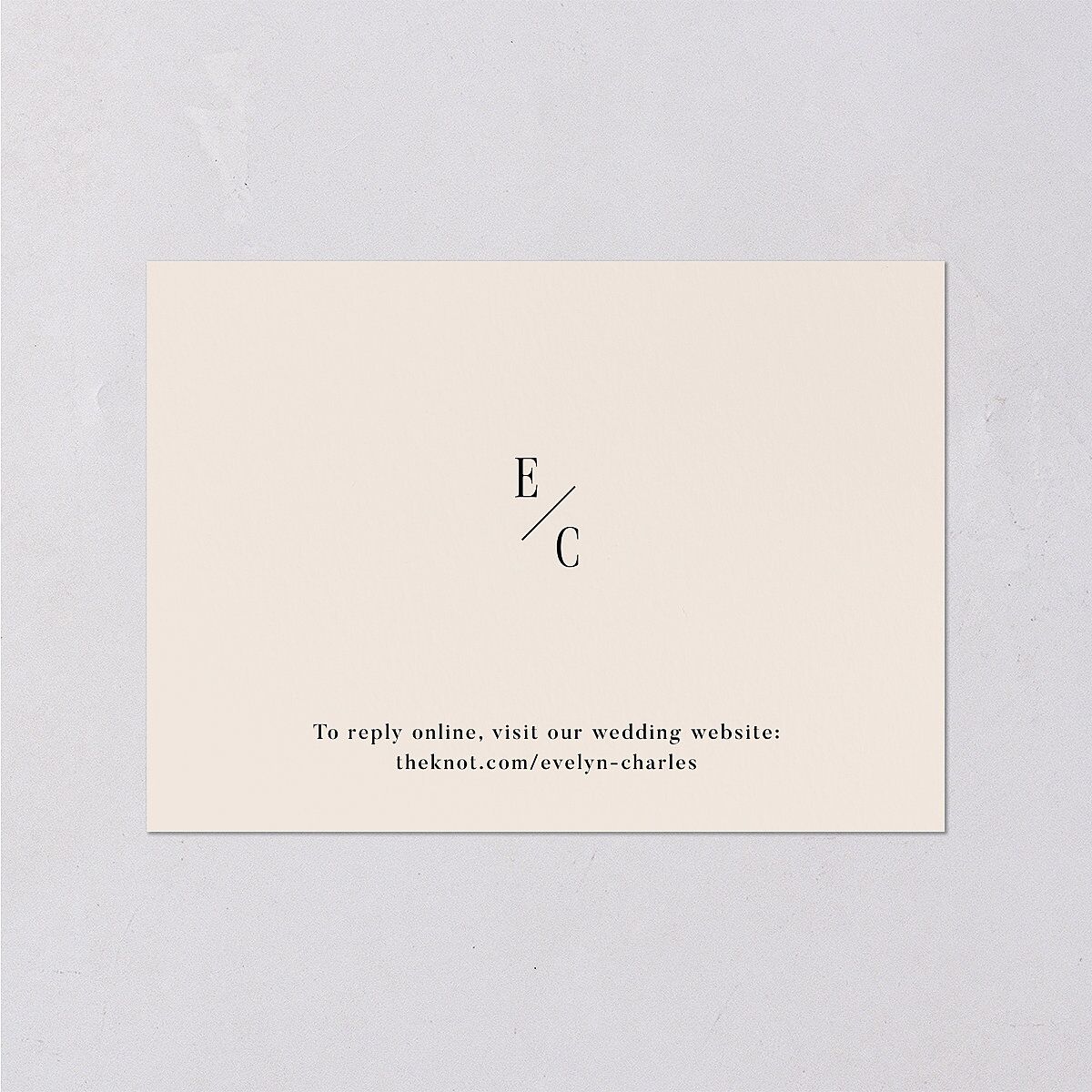 Whimsical Hand Drawn Bow Wedding Response Cards Linen Signature Standard