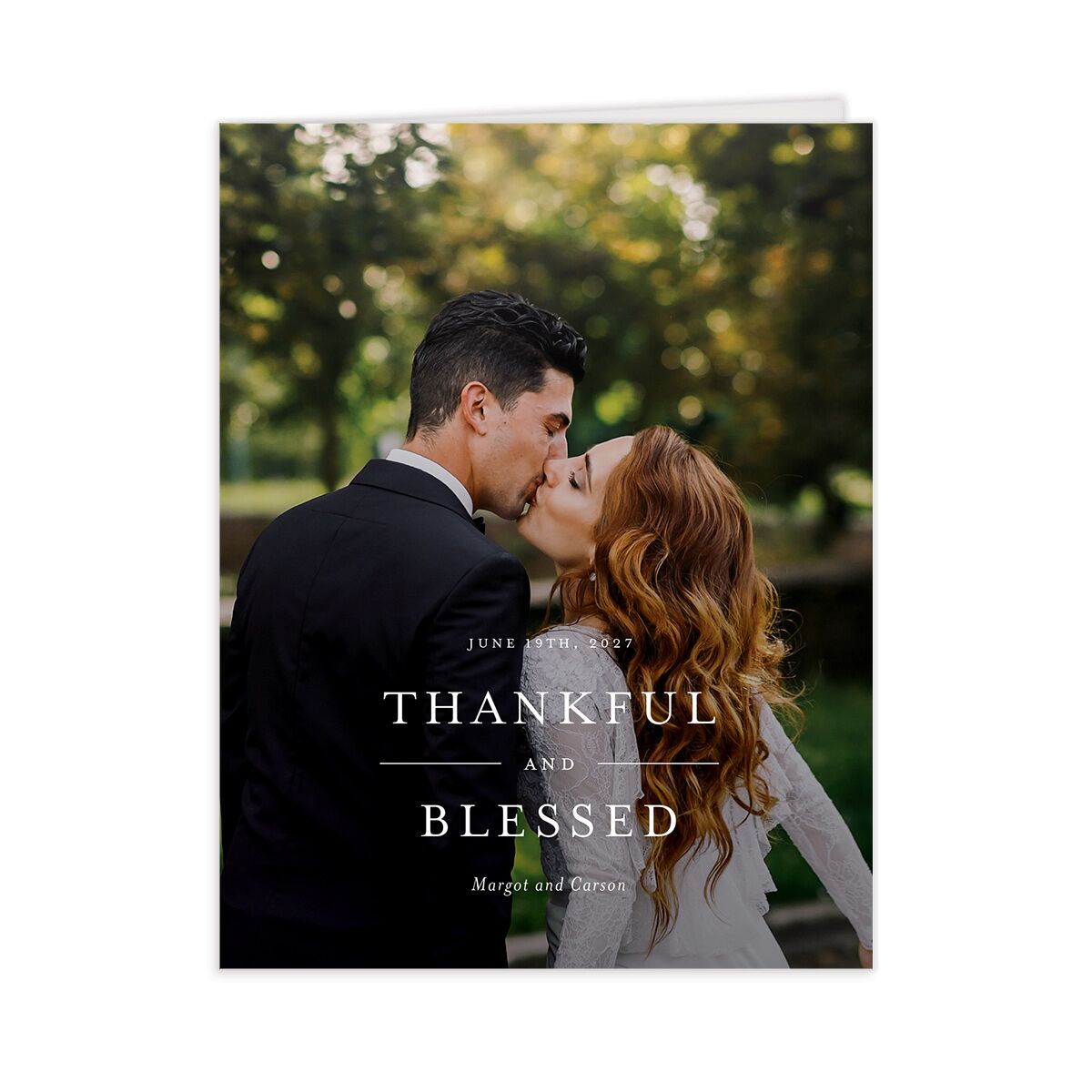 Southern Oak Tree Thank You Cards