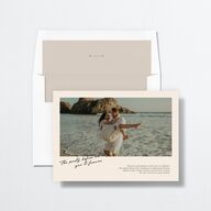 Vintage Film Rehearsal Dinner Invitations Sand Signature Standard