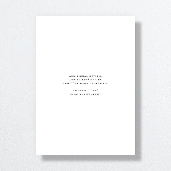 Classic Picture Wedding Invitations Pure White Signature No Standard