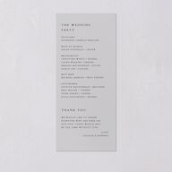 The Union Of Wedding Programs Pure White Signature