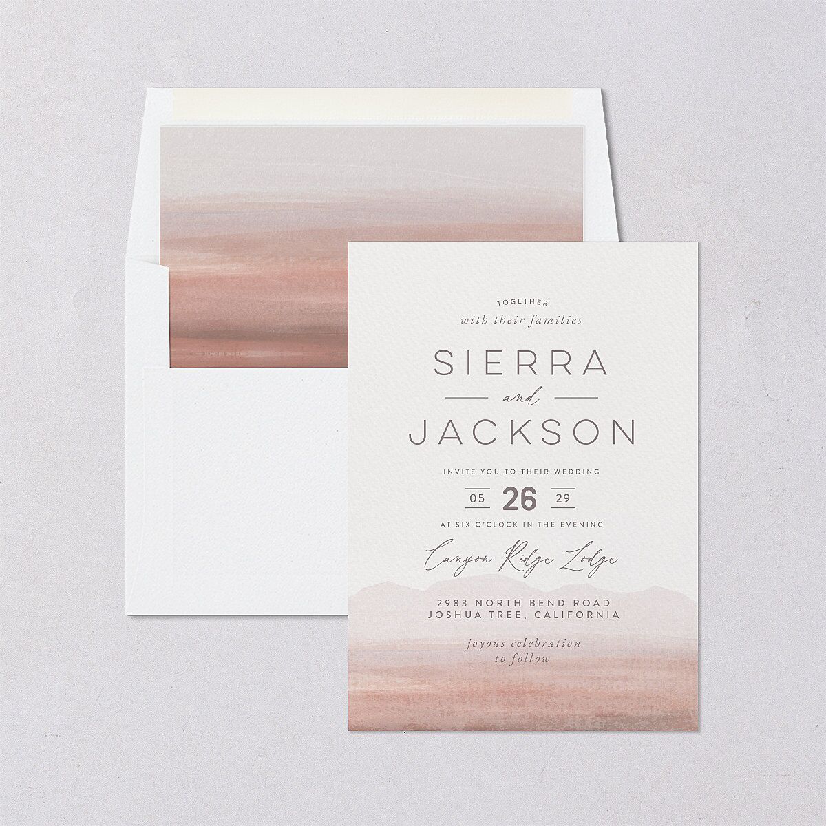 Painted Desert Standard Envelope Liners — view 3