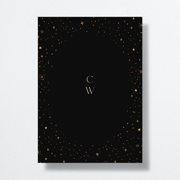 Celestial Galaxy Wedding Invitations Midnight Signature No