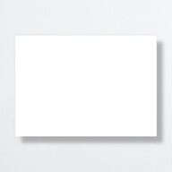 Upload Your Own Design Landscape Save the Date Cards Pure White Signature smooth No Standard