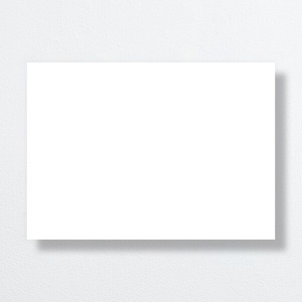 Upload Your Own Design Landscape Save the Date Cards Pure White Signature smooth No Standard
