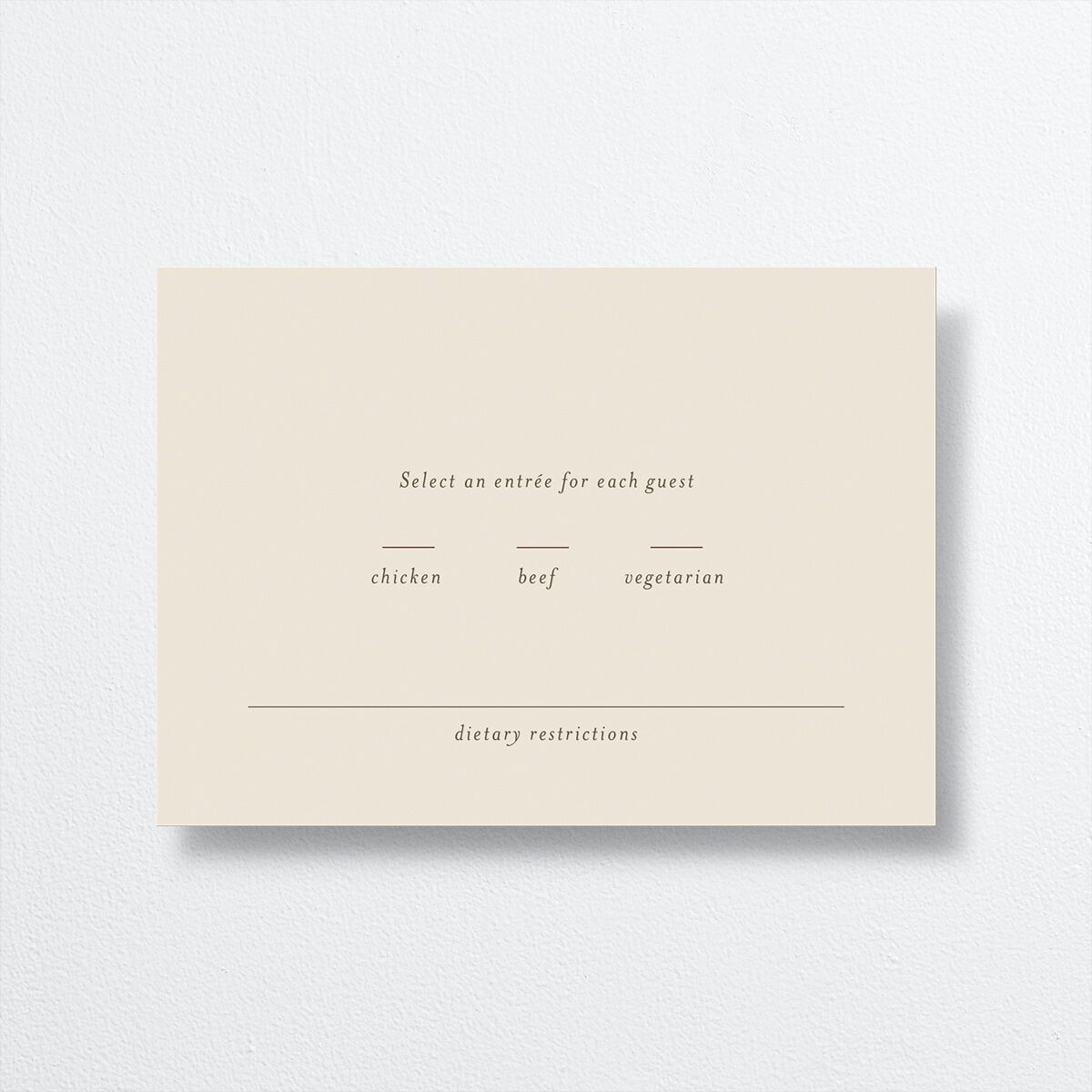 Western Floral Wedding Response Cards — view 2