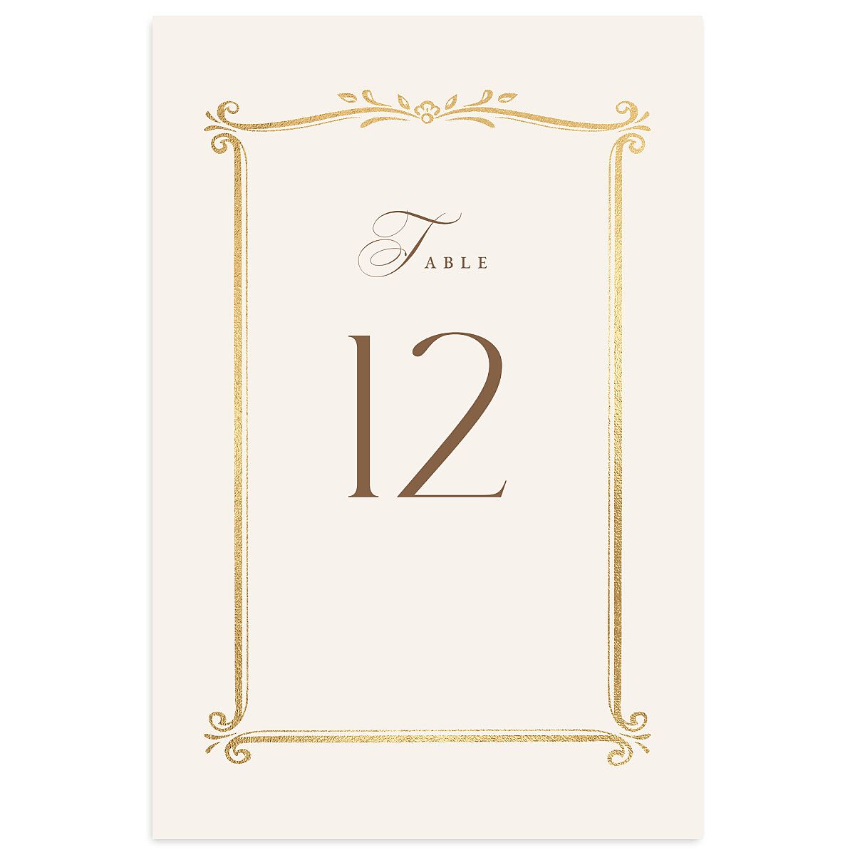 Once Upon a Time Table Numbers