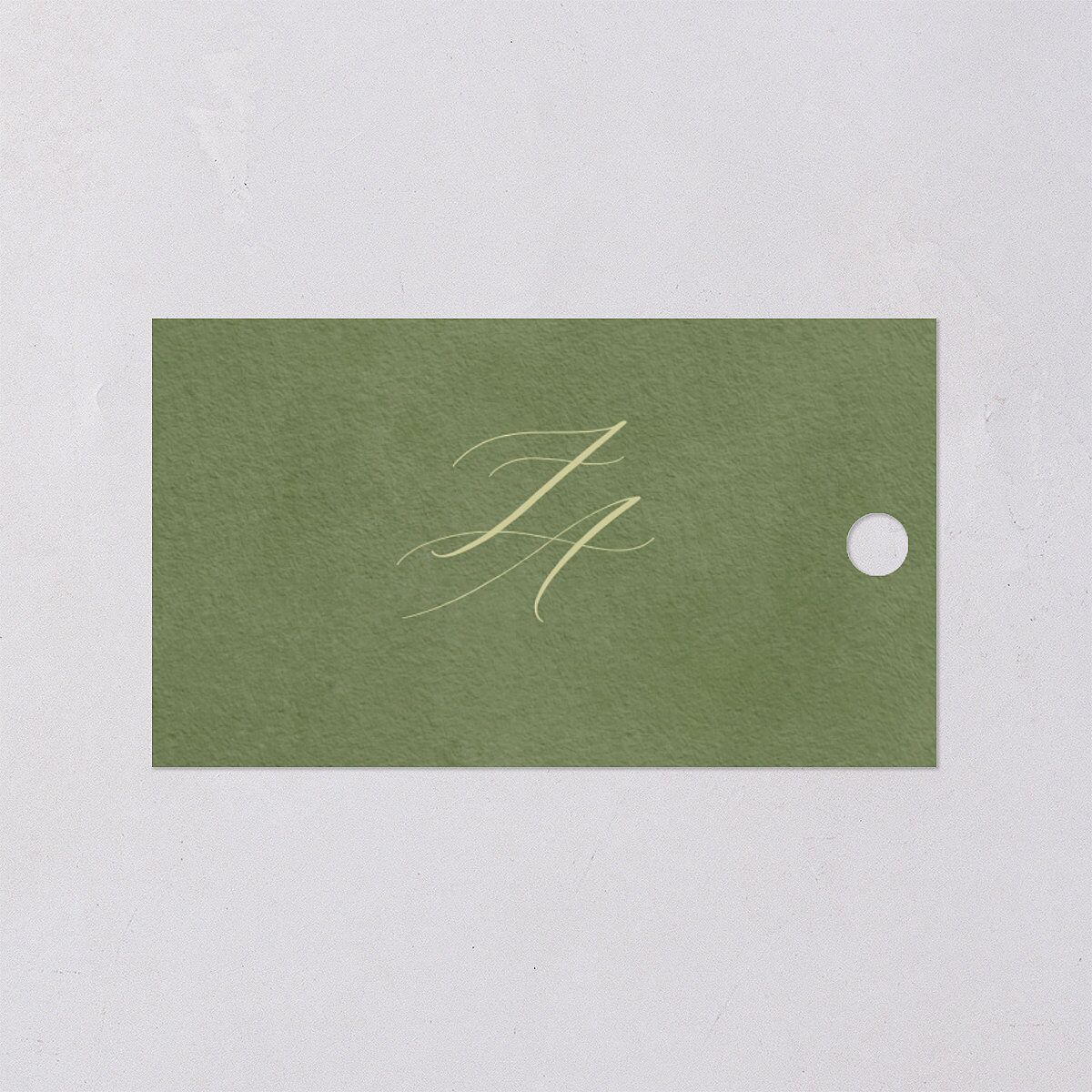 Elegant Italy Favor Gift Tags Thyme Signature