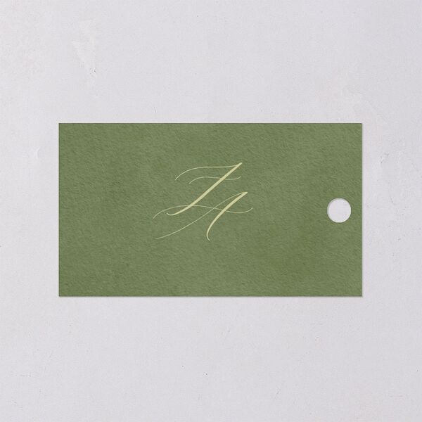 Elegant Italy Favor Gift Tags Thyme Signature