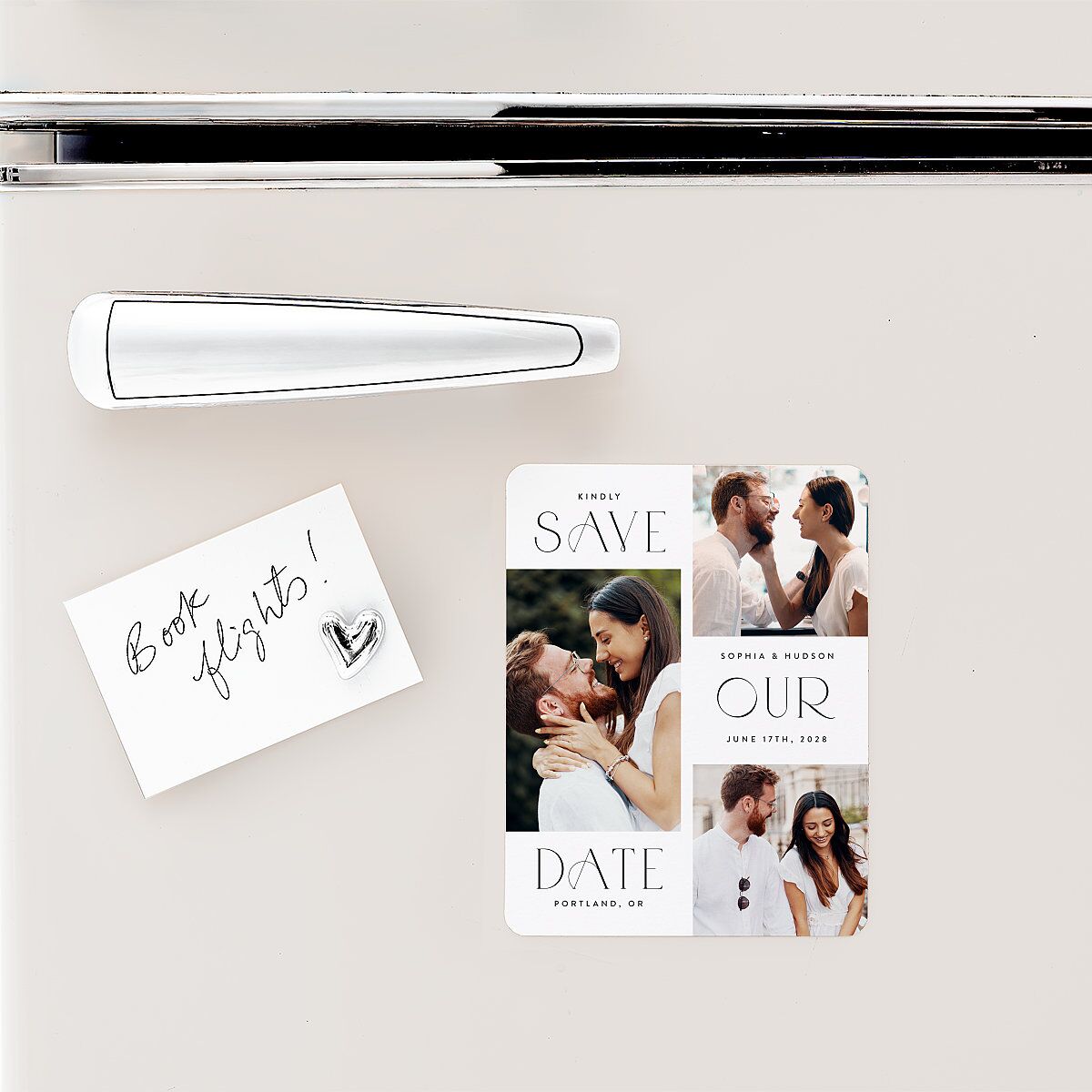 Beloved Union Save The Date Magnets Ocean Magnet Paper