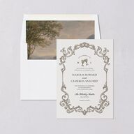 Romantic Fantasy Envelope Liners Champagne Standard
