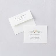 Rustic Botanical Thank You Cards Thyme