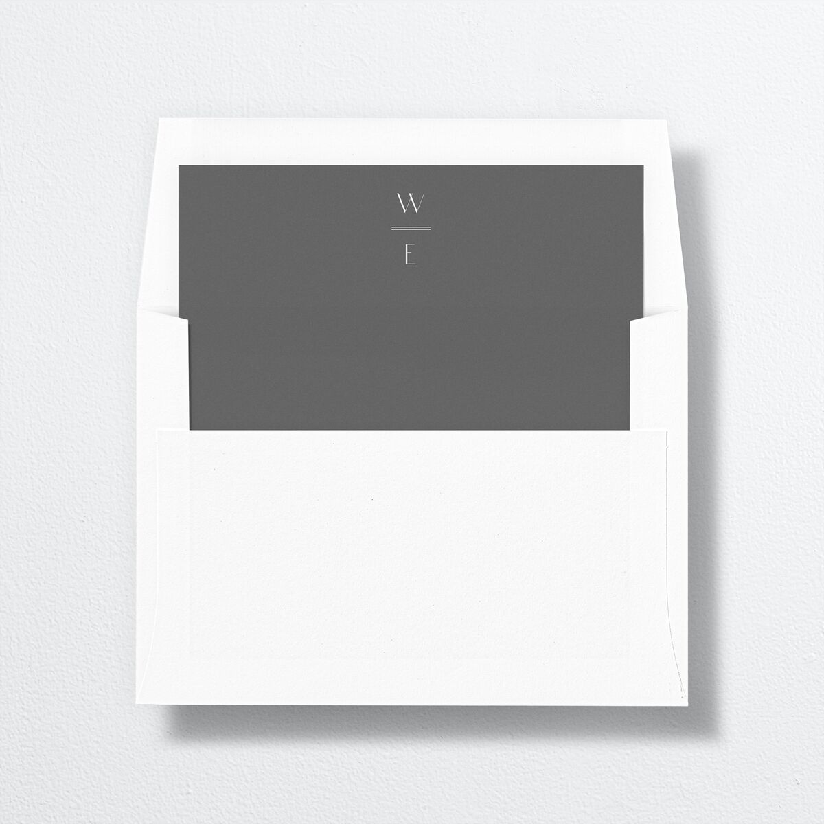 Watercolor Chicago Envelope Liners Licorice Standard
