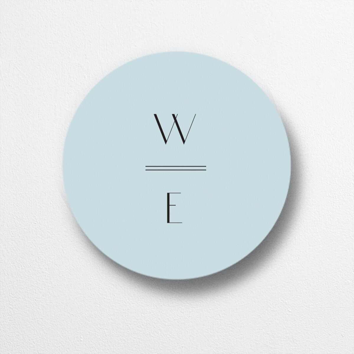 Watercolor Chicago Wedding Stickers Regency Blue