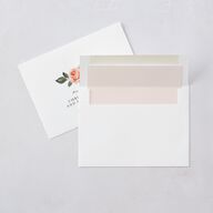 Vibrant Floral Wedding Invitations Deep Claret Signature Blank No