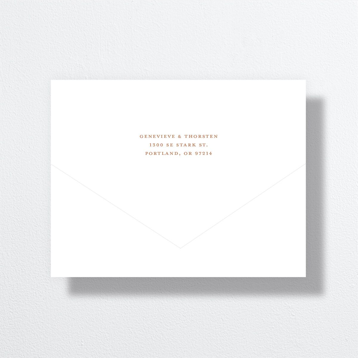 Dark Vintage Fantasy All-in-One Wedding Invitations Midnight Signature Light Both Recipient and Return Addresses No