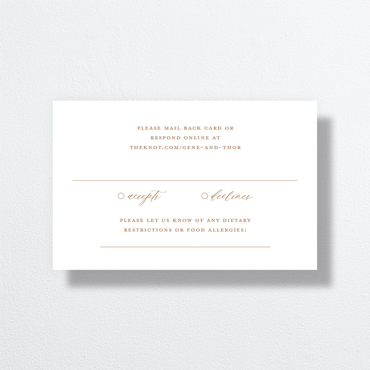 Dark Vintage Fantasy All-in-One Wedding Invitations Midnight Signature Light Both Recipient and Return Addresses No