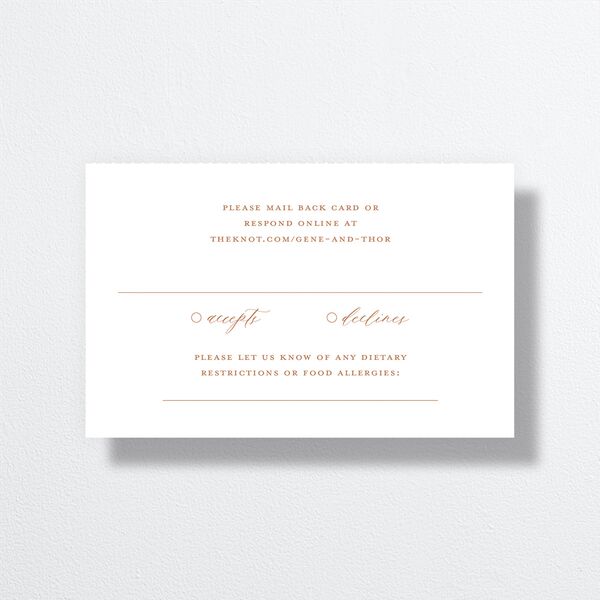 Dark Vintage Fantasy All-in-One Wedding Invitations Midnight Signature Light Both Recipient and Return Addresses No