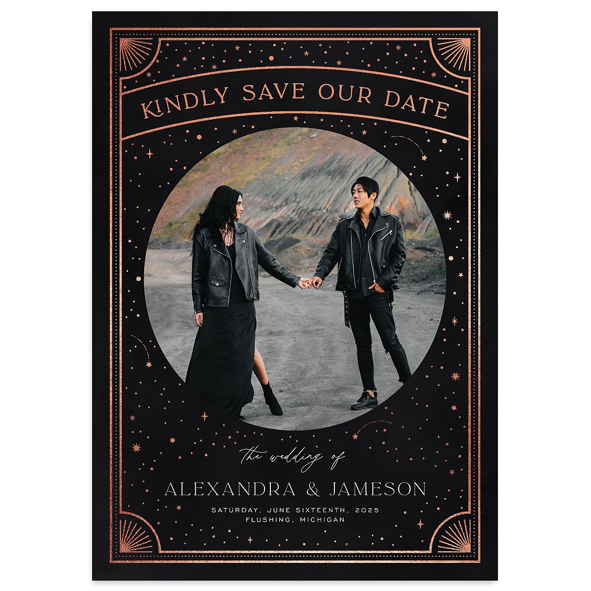 Written In The Stars Save The Date Cards