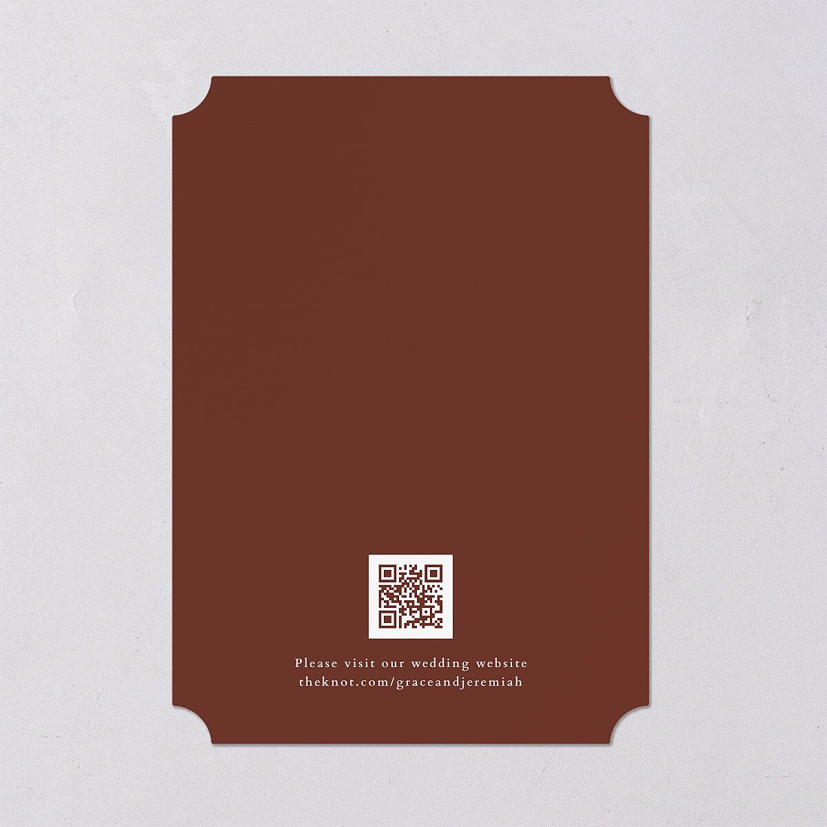 Foundation Save the Date Cards — view 3