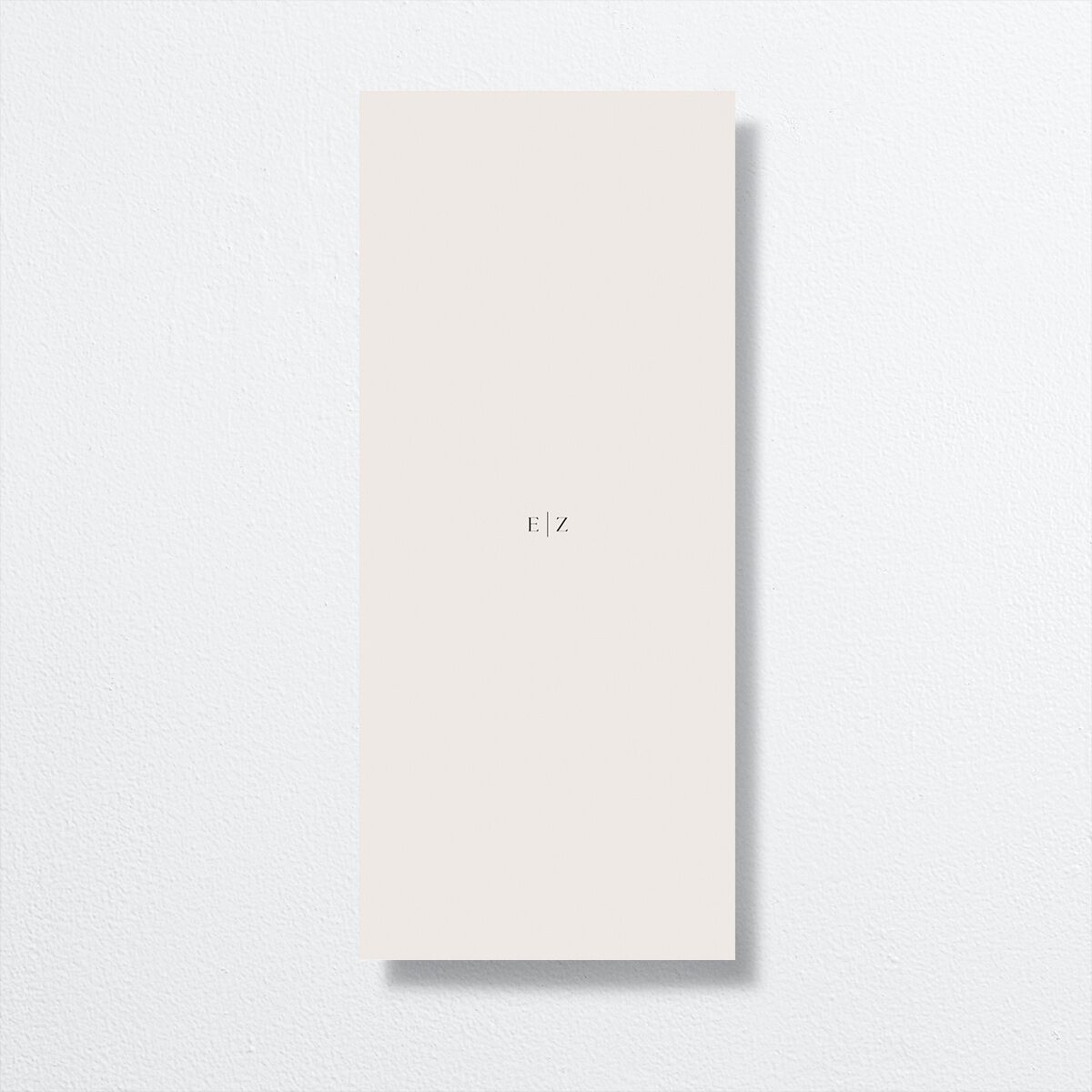 Simple Bohemian Wildflowers Menus Cotton Signature