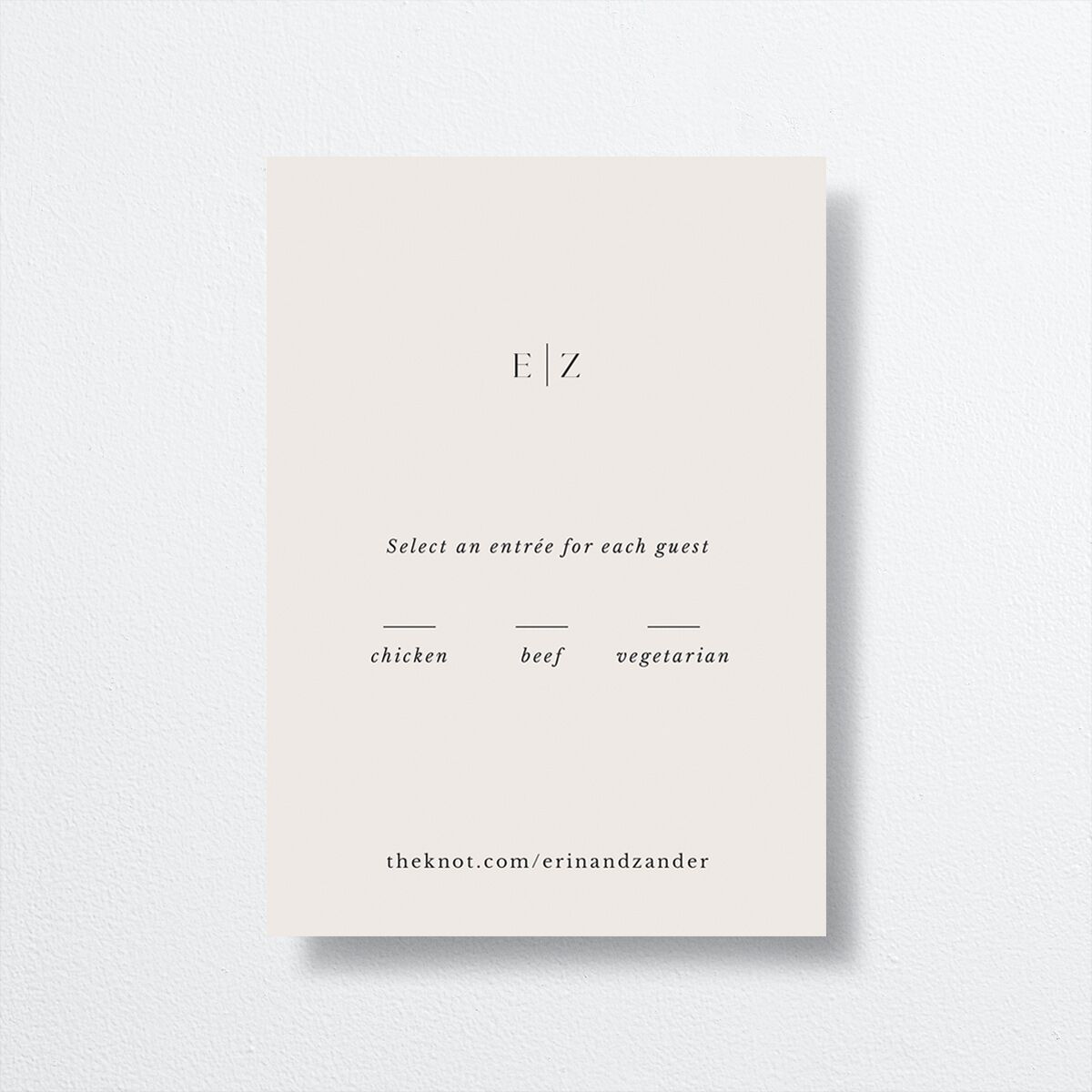 Simple Bohemian Wildflowers Wedding Response Cards — view 2