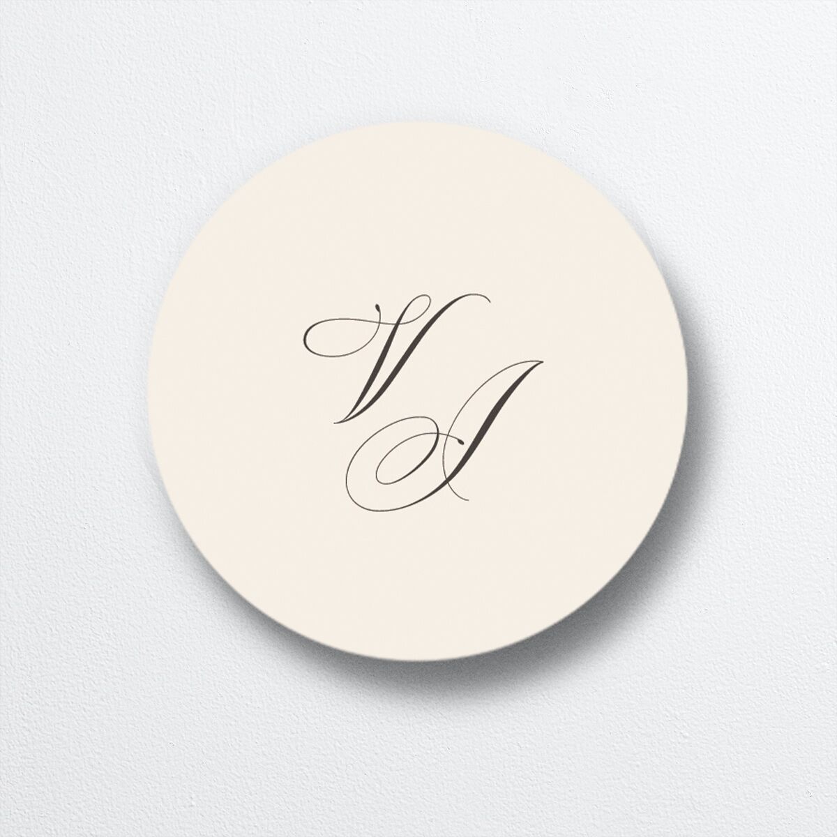 The Knot - Formal Opulent Frame Wedding Stickers