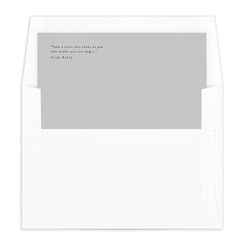 Simple Editorial Photo Envelope Liners Midnight Standard