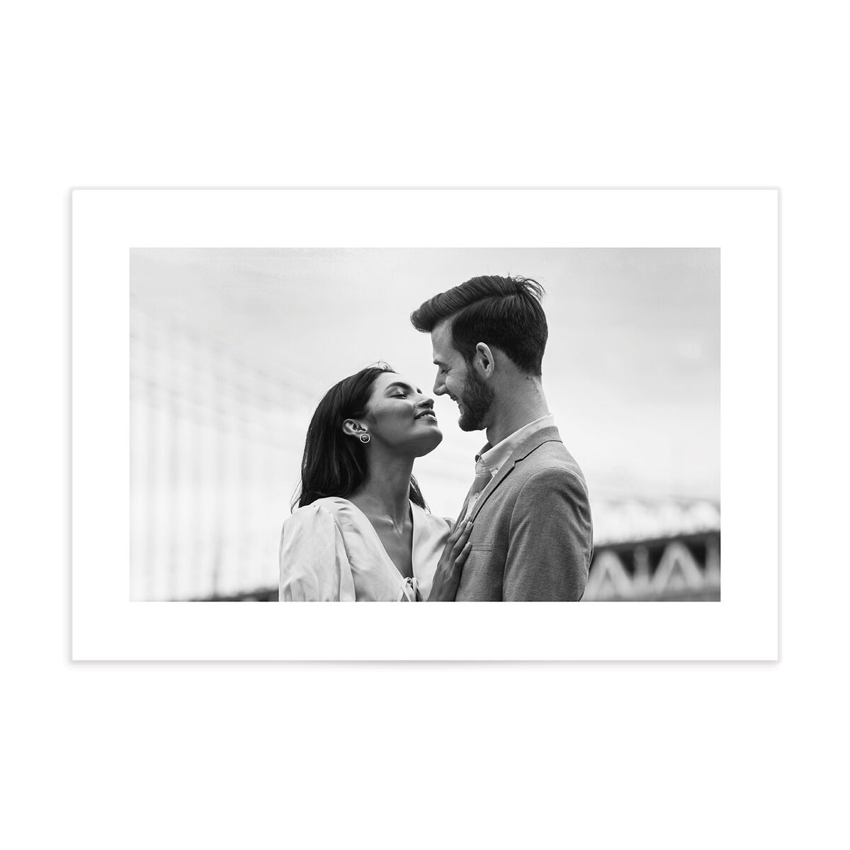 Simple Editorial Photo Thank You Postcards