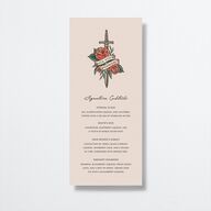 Til Death Tattoos Menus Linen Signature