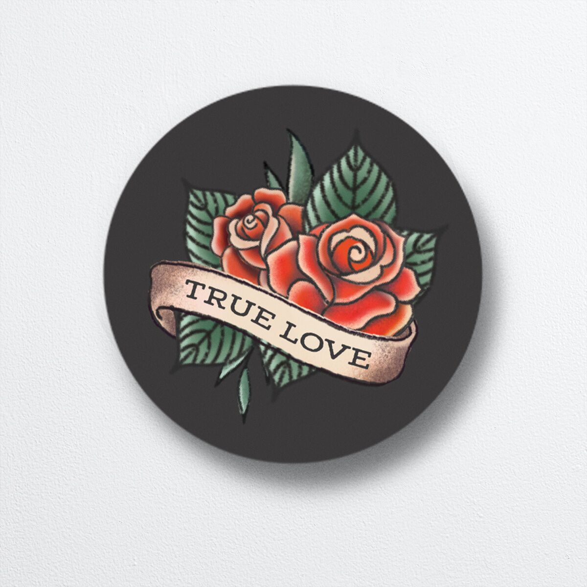 Til Death Tattoos Wedding Stickers Linen